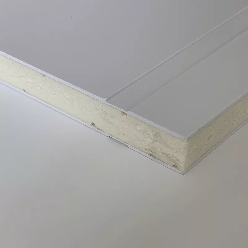 Panneau de remplissage - PVC Blanc 640 rainuré Panneau de remplissage - PVC Blanc 640 rainuré