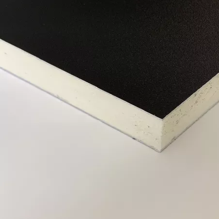 Panneau de remplissage I Thermipan® - 2 faces aluminium texturées