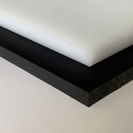 Plaque PE HD 300 Extrudé - Noir | Pour professionnels