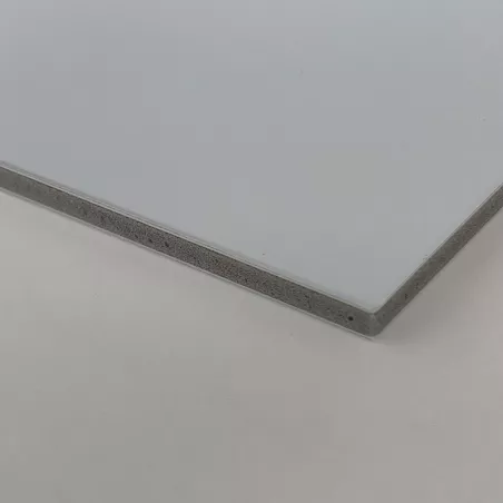 Plaque blanche de carton composite KAPA® plast
