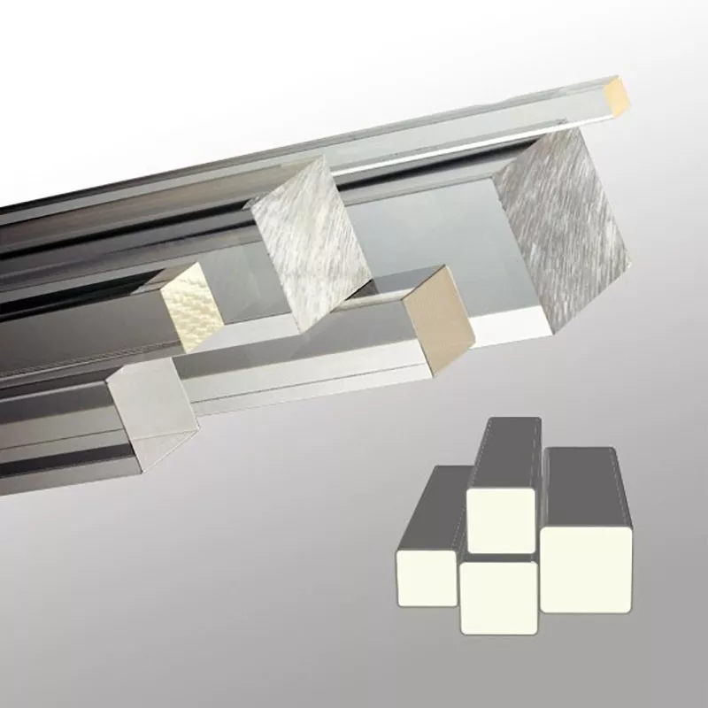 Barre carrée | PMMA coulé incolore