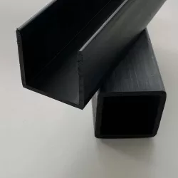 Profils PE HD Noir
