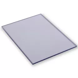 Plaque polycarbonate compact incolore I Traitement UV