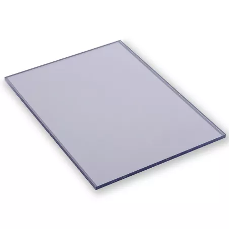 Plaque polycarbonate compact incolore I Traitement UV