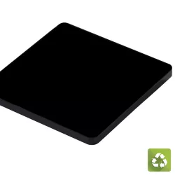 Plaque polycarbonate compact I Gepax Noir Opaque