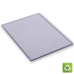 Plaque polycarbonate compact incolore I Traitement UV