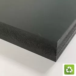 PVC Expansé Noir | Fabriqué à partir de recyclé