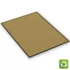 Plaque polycarbonate compact fumé I Coloris brun