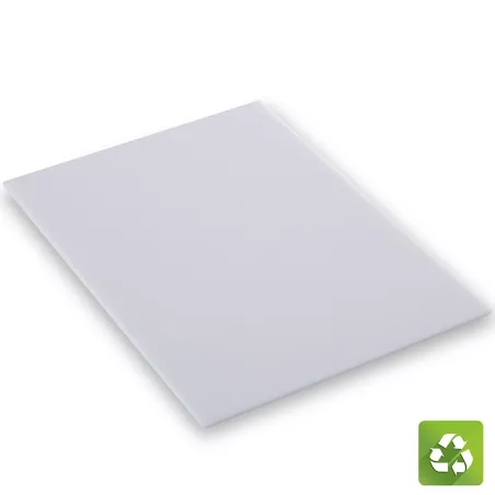 Plaque polycarbonate compact opal I Lexan F2000