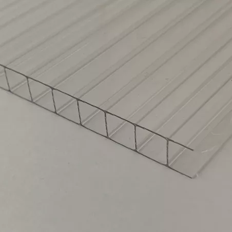 Plaque polycarbonate alvéolaire 4 mm | 2 parois