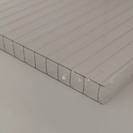 Plaques de POLYCARBONATE Alvéolaire de 10MM - PC Opale ou Incolore
