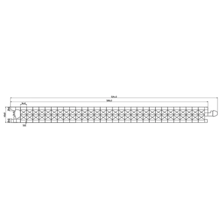 Polycarbonate Emboitable I Système ArcoPlus® 549