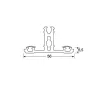 Profil à rupture thermique I Base PVC + Capot aluminium Profil à rupture thermique I Base PVC + Capot aluminium