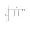 Profil à rupture thermique I Base PVC + Capot aluminium Profil à rupture thermique I Base PVC + Capot aluminium