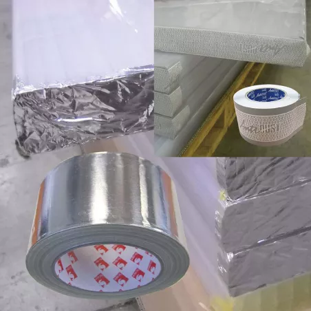Blister rubans adhésifs I Micro-perforé + plein I Sunclear