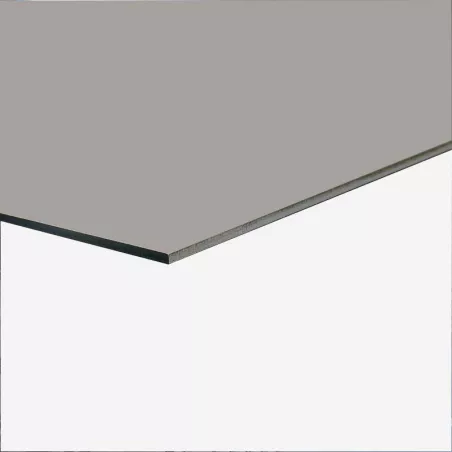 Tôle aluminium couleur - Aspect satiné 25% | Disponible à la plaque