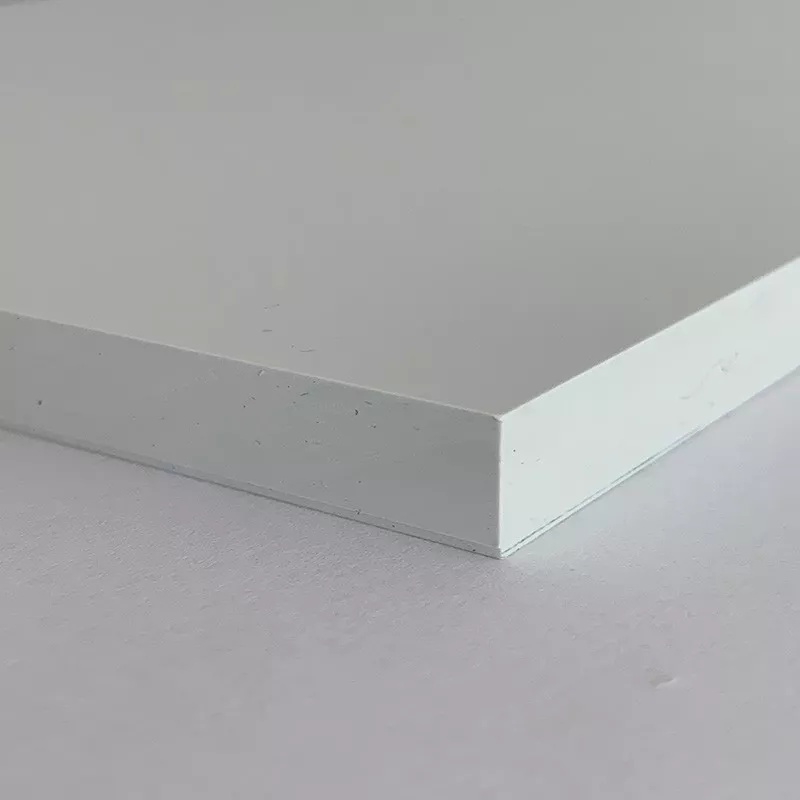 PVC Blanc - Aspect brossé