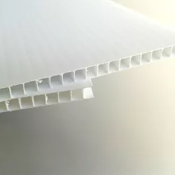 Plaque PP alvéolaire blanc Alvéolon® | En stock chez SUNCLEAR