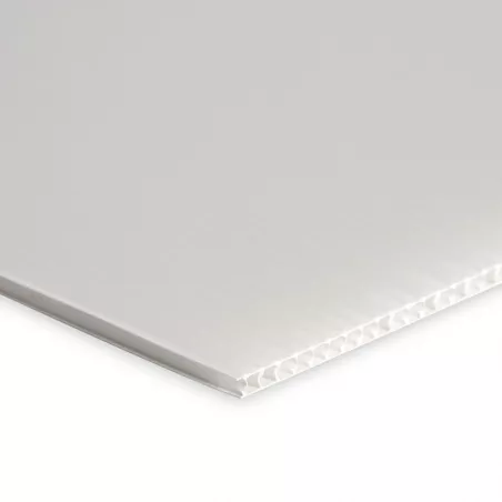 Plaque PP alvéolaire blanc Alvéolon® | En stock chez SUNCLEAR
