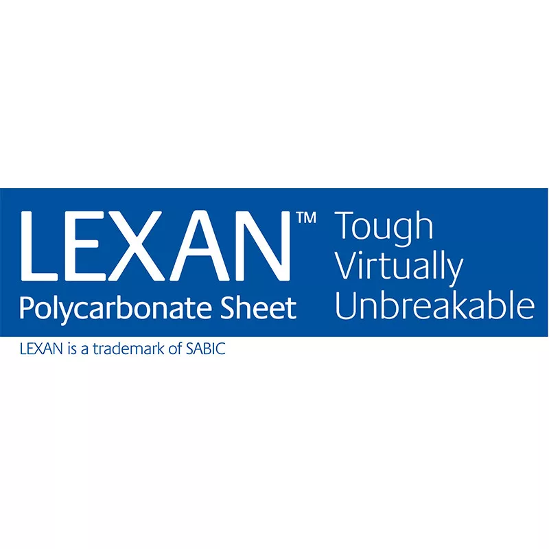 Plaque de polycarbonate LEXAN Exell D Incolore 6mm