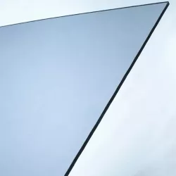 TUFFAK® Polycarbonate Miroir Argent
