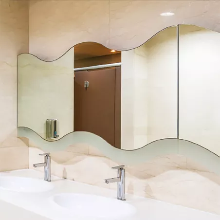 TUFFAK® Polycarbonate Miroir Argent