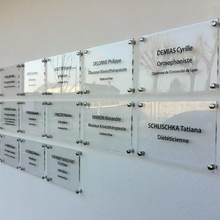 Plaque ACRYL, 10 mm, en PMMA, transparent