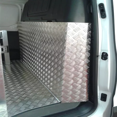 Tôle aluminium Striée - Damier | Grain de riz | Antidérapant
