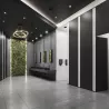 Aménagement d'intérieur type vestiaire conçu à base de Formica® Aménagement d'intérieur type vestiaire conçu à base de Formica®