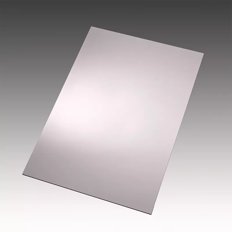 Plaque aspect argent du DIBOND® miroir Plaque aspect argent du DIBOND® miroir