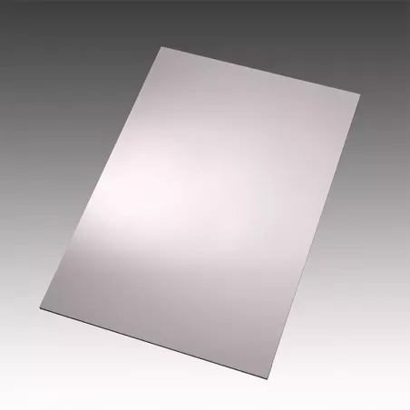 Plaque aspect argent du DIBOND® miroir