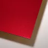 Zoom produit sur la plaque rouge finition métal DIBOND® Zoom produit sur la plaque rouge finition métal DIBOND®