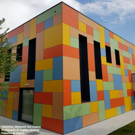 Trespa® Meteon® Duo Uni Colours | Bardage bois composite