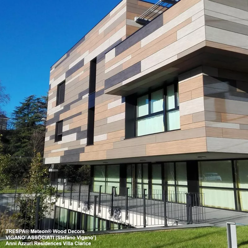 Trespa® Meteon® Wood Decors Matt | Bardage bois composite