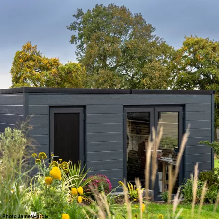 Profil linteau et départ pose verticale Hardie® VL Plank