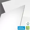 Panneau blanc en carton écologique DISPA® RE