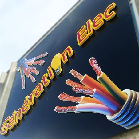 Bloc PMMA coulé | Altuglas™ LED System | Pour les enseignes