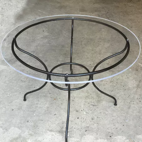 Table basse en verre acrylique