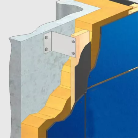 Vis pour fixation des panneaux Trespa Meteon sur osssature bois