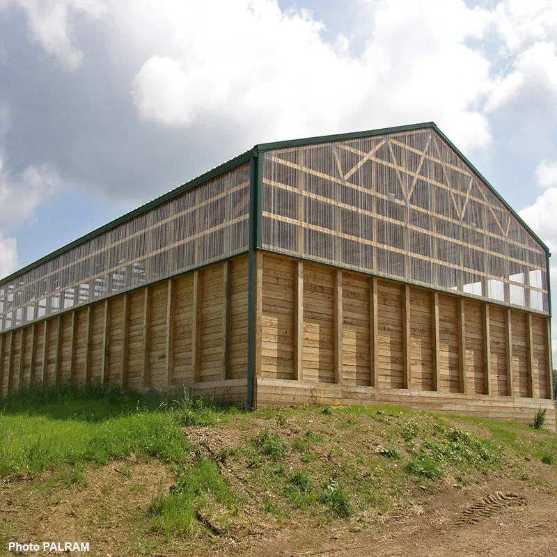 PC Nervuré Cobacier 1004 Incolore | Plaque polycarbonate nervurée PC Nervuré Cobacier 1004 Incolore | Plaque polycarbonate nervurée