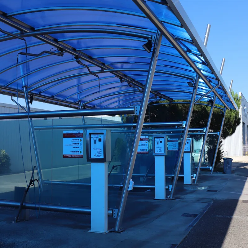 PoliCarb® Bleu 10 mm I Polycarbonate alvéolaire
