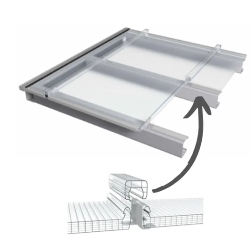 Akyver Connect® 25 I Polycarbonate alvéolaire connectable