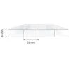 PoliCarb® WIDE 16 mm I Polycarbonate alvéolaire incolore PoliCarb® WIDE 16 mm I Polycarbonate alvéolaire incolore