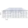 PoliCarb® 55 mm I Polycarbonate Alveolaire - Reflecto et Incolore PoliCarb® 55 mm I Polycarbonate Alveolaire - Reflecto et Incolore