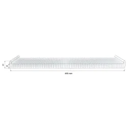 Akyver Connect® 25 I Polycarbonate alvéolaire connectable