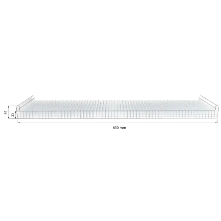 Akyver Connect® 25 I Polycarbonate alvéolaire connectable