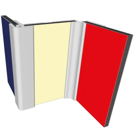 Profils Aluminium Anodisé - Blanc | Pour panneaux Ép. 3mm