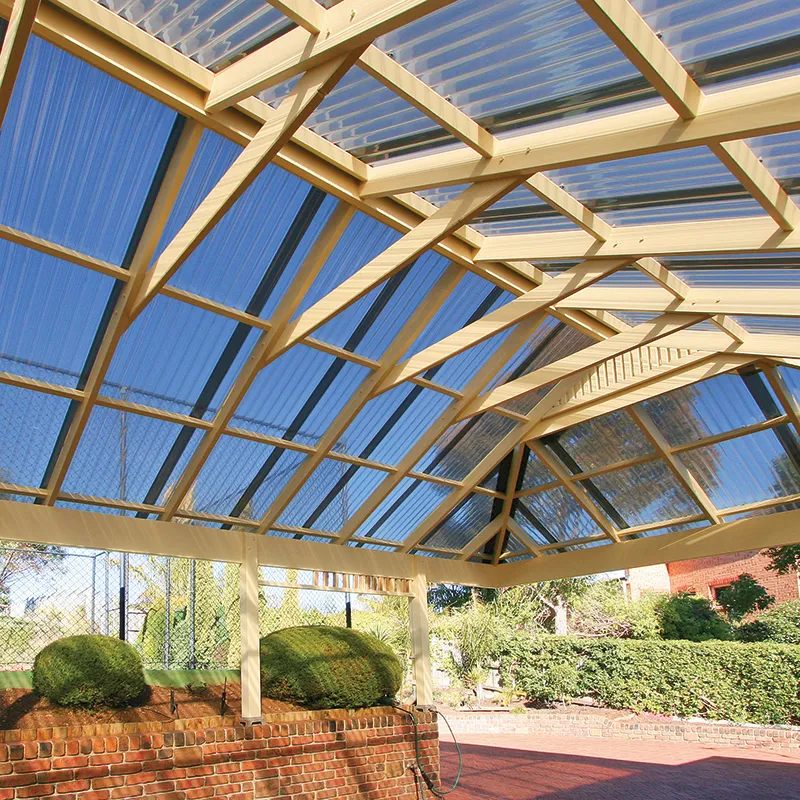 Polycarbonate ondulé I PO 76/18 Polycarbonate ondulé I PO 76/18