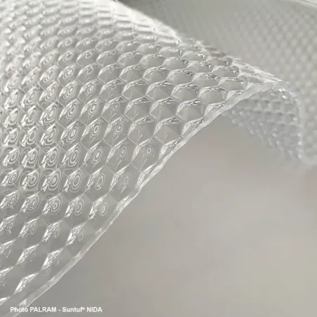 Polycarbonate ondulé | Suntuf® NIDA GO 177/51 Incolore