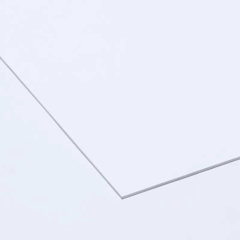 PVC Blanc Satiné - Grand format